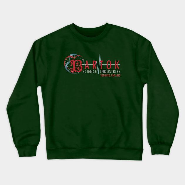 Bartok Science Industries, distressed from The Fly Crewneck Sweatshirt by woodsman